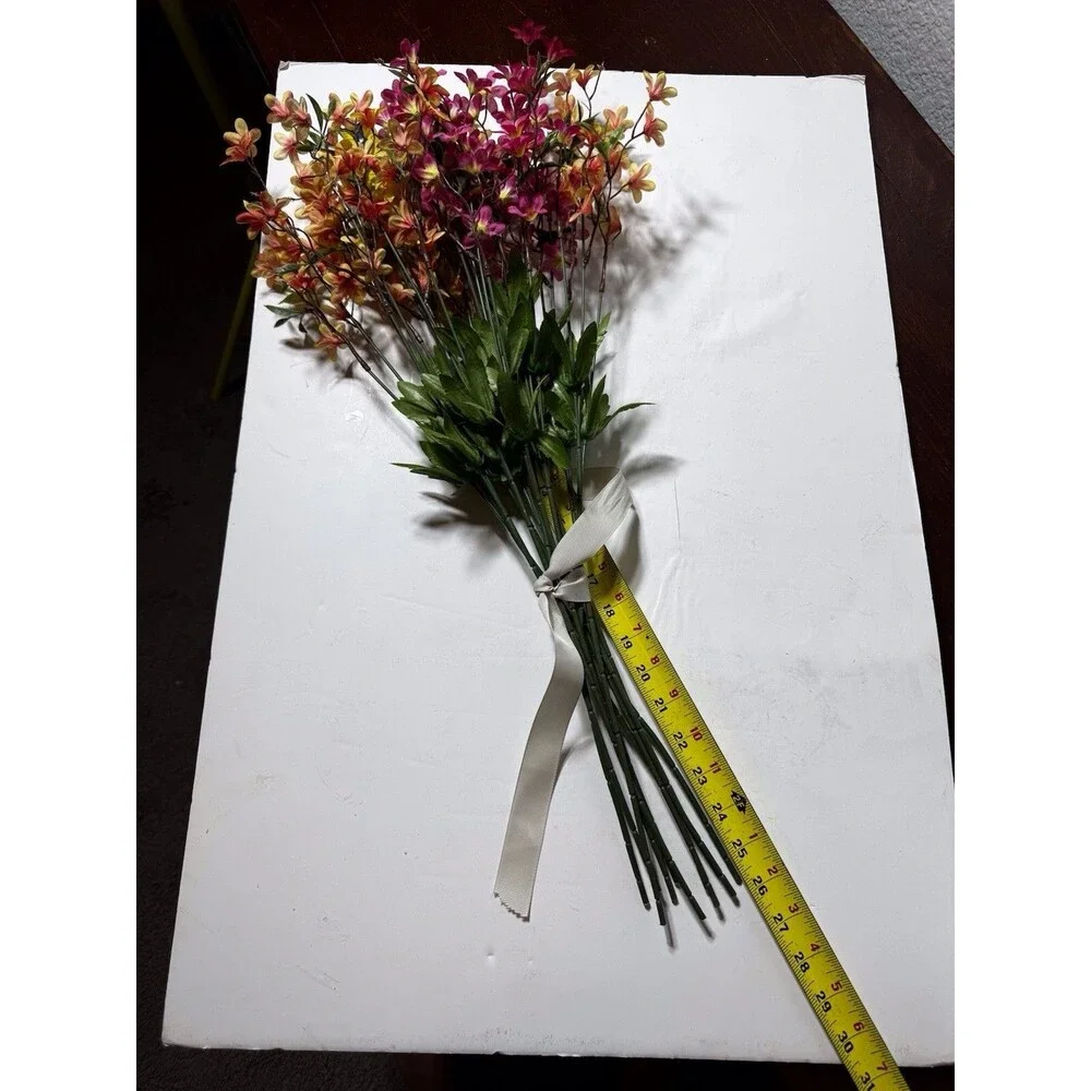 Floral Stems 11 Piece Set- Colorful Spring Flowers